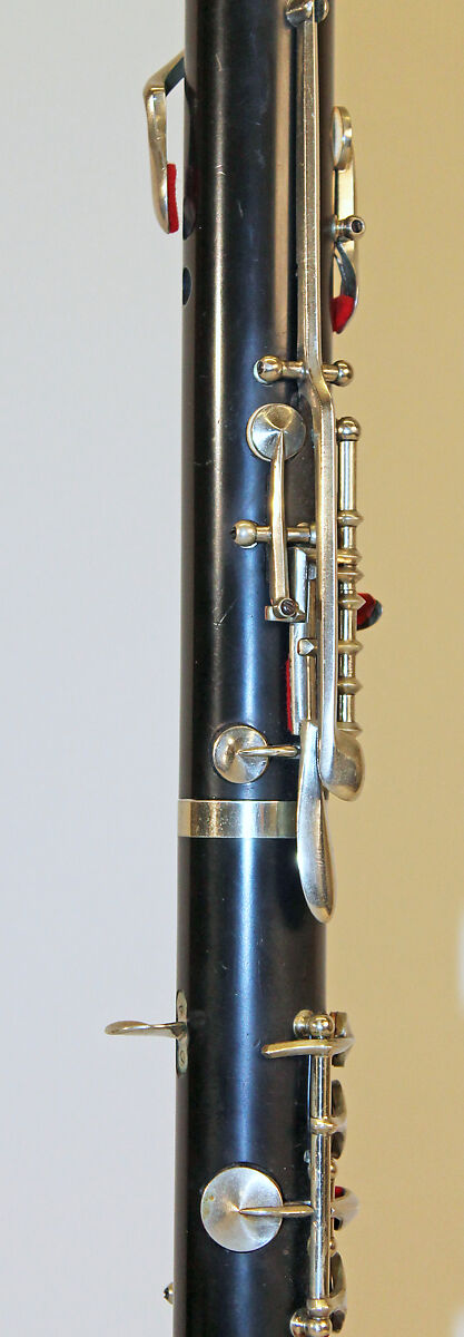 Clarinet in B-flat, Hawkes &amp; Son, Ebonite, nickel-silver, British