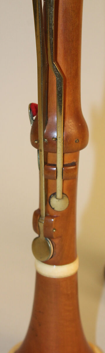 Clarinet in E-flat, D'Almaine  Co., Boxwood, ivory, brass, British