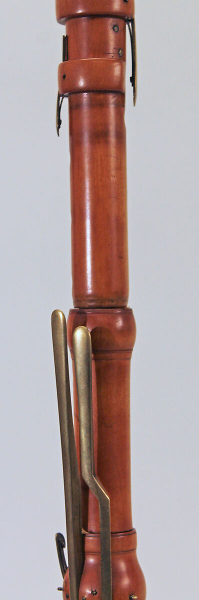 Clarinet in C, Clementi &amp; Co. (British, London 1798–1828), Boxwood, brass, British