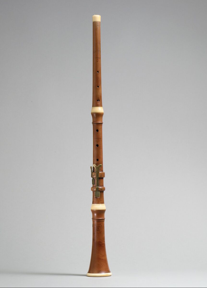 Oboe, Jacob Anthony (American, born Germany, 1736–1804 Philadelphia) (probably Sr.), Boxwood, ivory, brass, American 