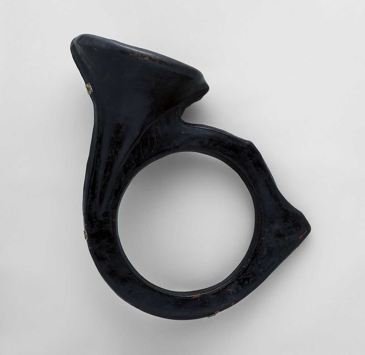 Trompe de Chasse in D, J. Pettex-Muffat (French, late 19th century), Brass, silver, French