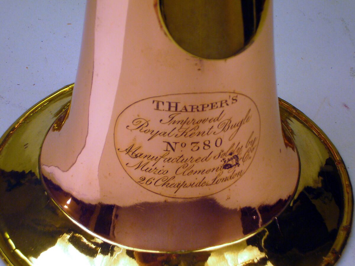 Keyed Bugle in E-flat, Clementi &amp; Co. (British, London 1798–1828), Copper, brass, British