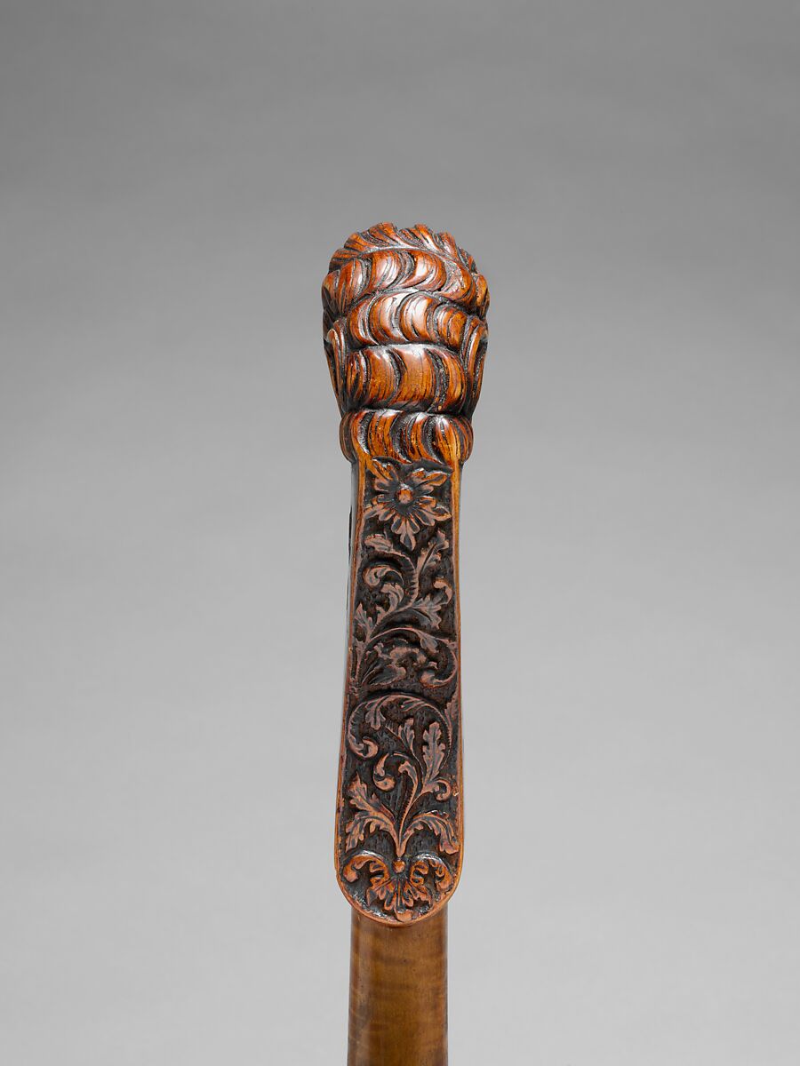 Violoncello Head, Attributed to Joachim Tielke (German, 1641–1719), Maple, German