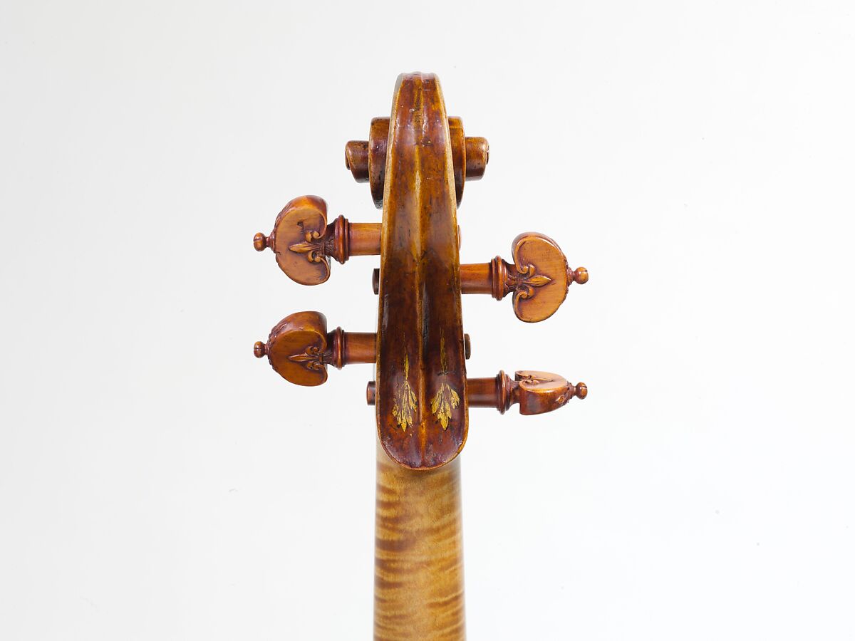 ex "Kurtz" Violin, Andrea Amati (Italian, Cremona ca. 1505–1578 Cremona), Spruce, maple, ebony, paint, gilding, Italian (Cremona)