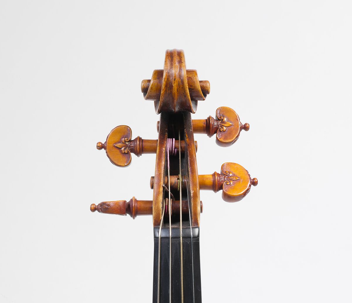ex "Kurtz" Violin, Andrea Amati (Italian, Cremona ca. 1505–1578 Cremona), Spruce, maple, ebony, paint, gilding, Italian (Cremona)