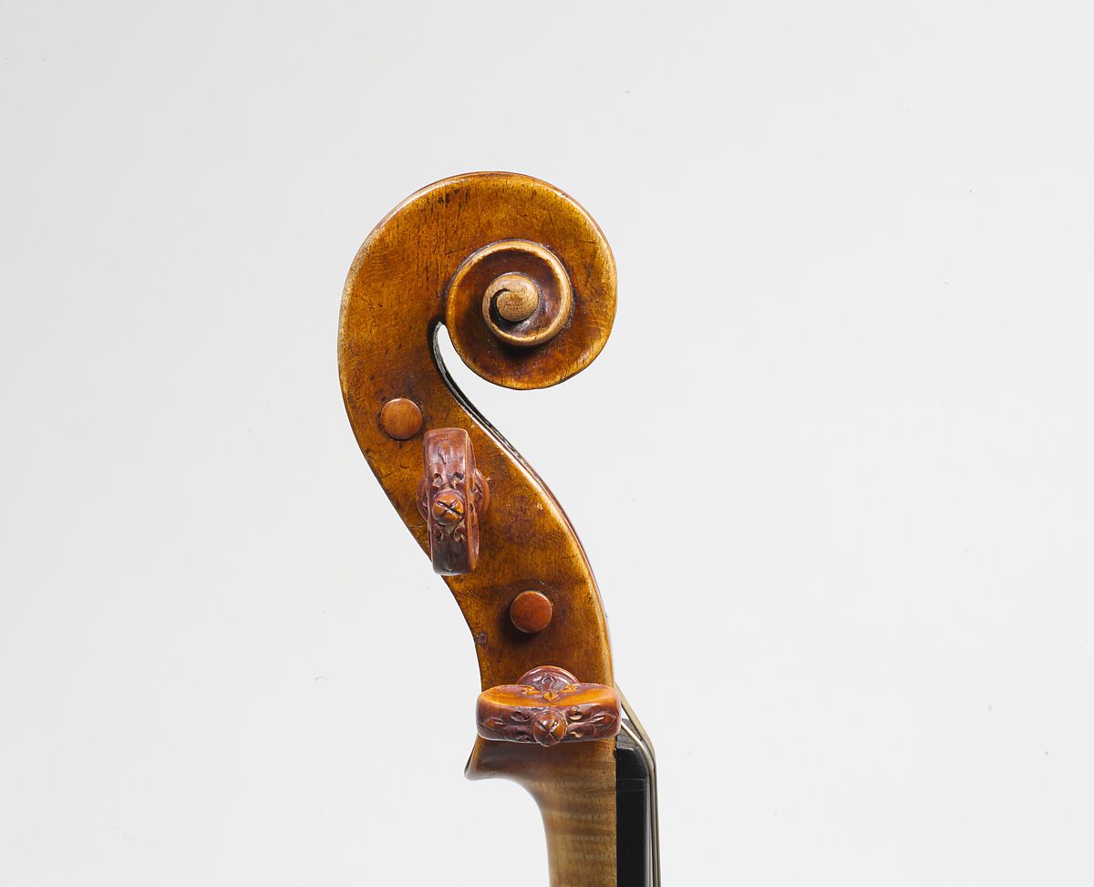 ex "Kurtz" Violin, Andrea Amati (Italian, Cremona ca. 1505–1578 Cremona), Spruce, maple, ebony, paint, gilding, Italian (Cremona)