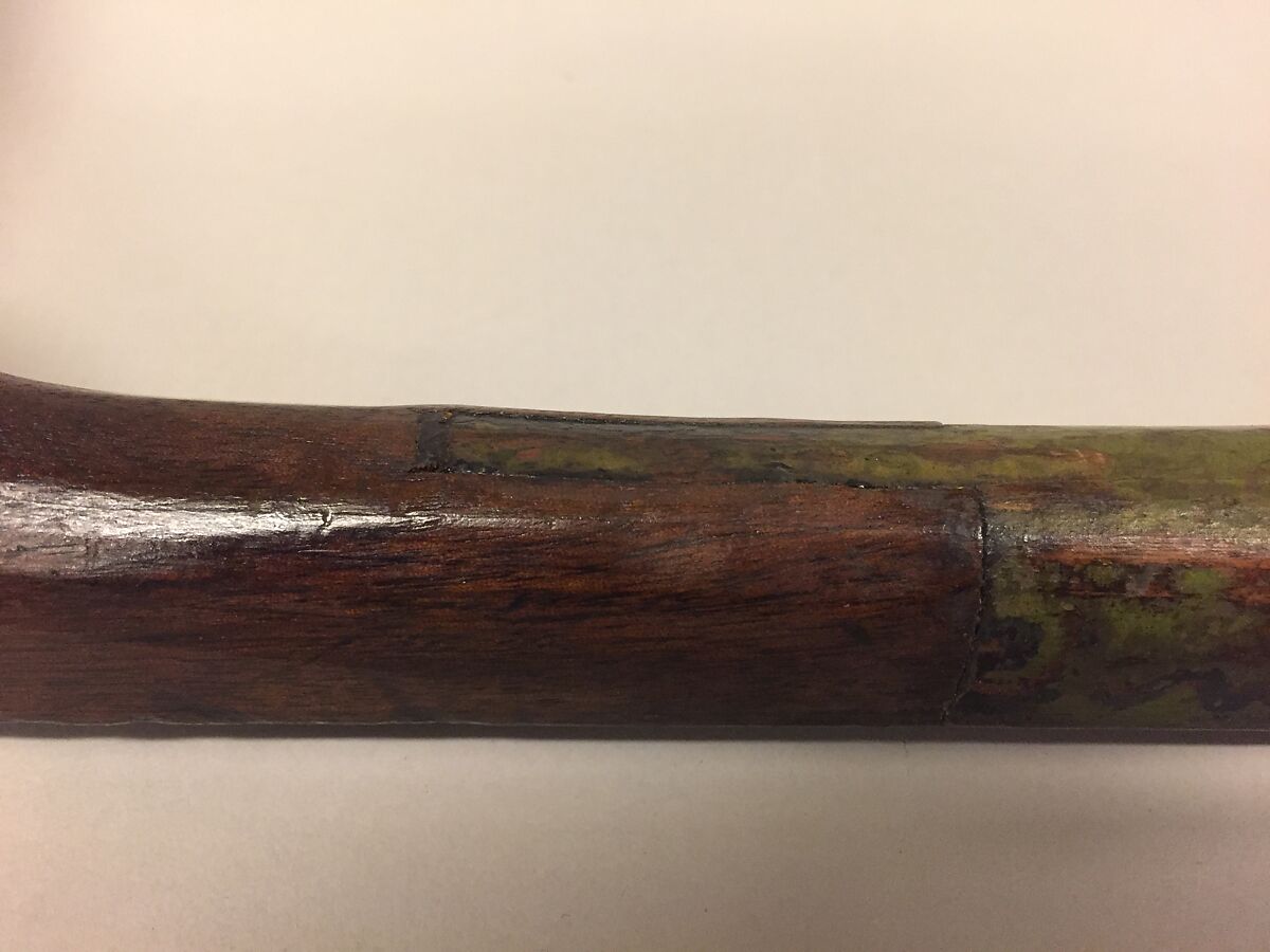 Sgra-Snyan, Unknown Maker  , Tibet, Wood, hide, wire, polychrome, Tibetan