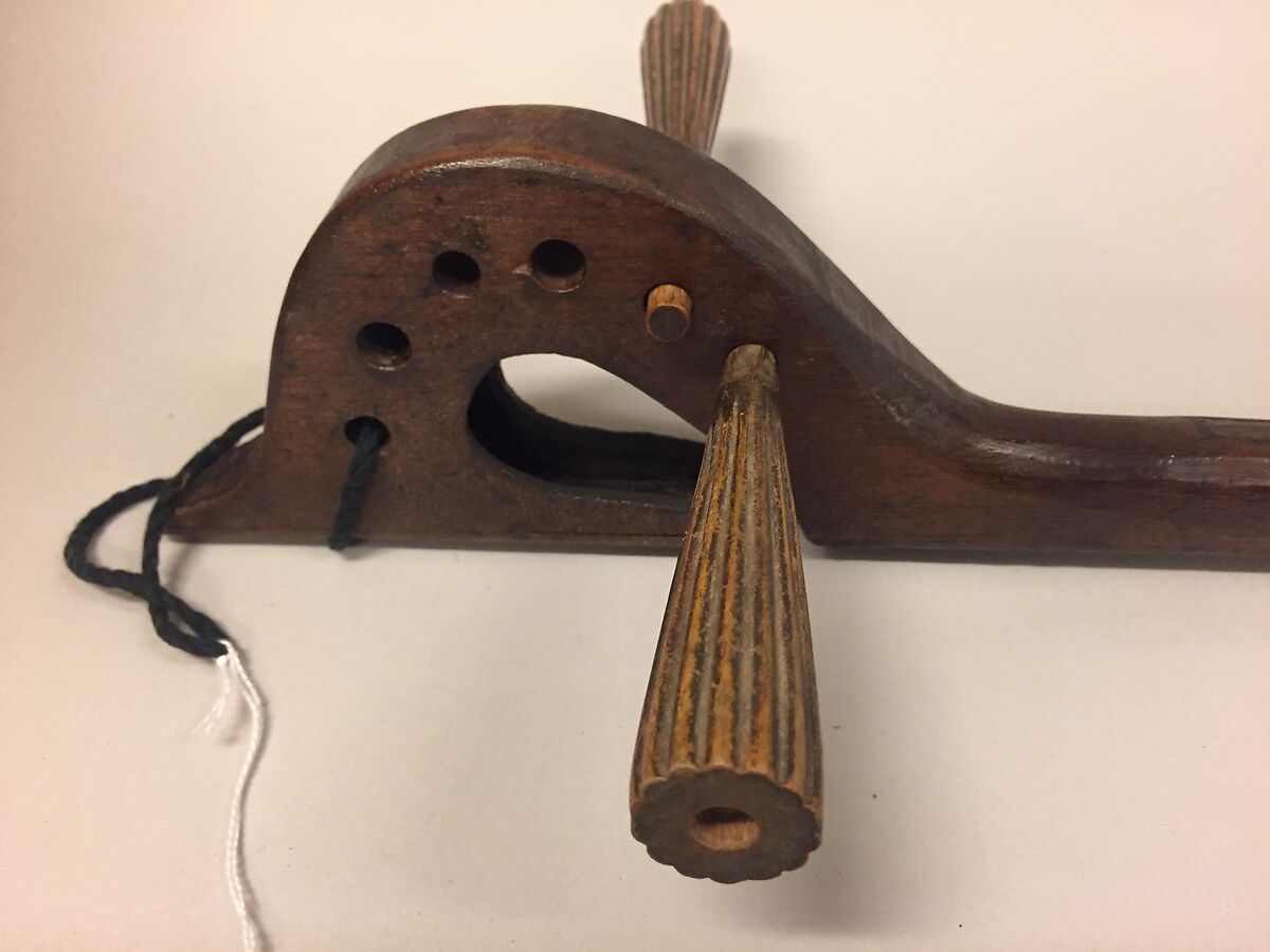 Sgra-Snyan, Unknown Maker  , Tibet, Wood, hide, wire, polychrome, Tibetan