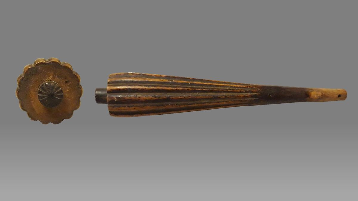 Sgra-Snyan, Unknown Maker  , Tibet, Wood, hide, wire, polychrome, Tibetan