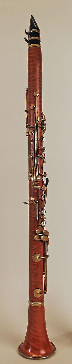 Clarinet in A, Buffet, Crampon &amp; Cie. (founded 1859), Boxwood, brass with thin gold wash, French