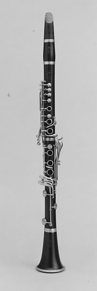 Clarinet in B-flat, Thibouville Freres, Ebonite, nickel-silver, French 
