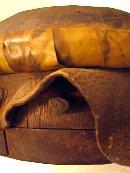 Kaˀnohko'wō  (Water Drum), Wood, hide, Native American (Iroquois, possibly)