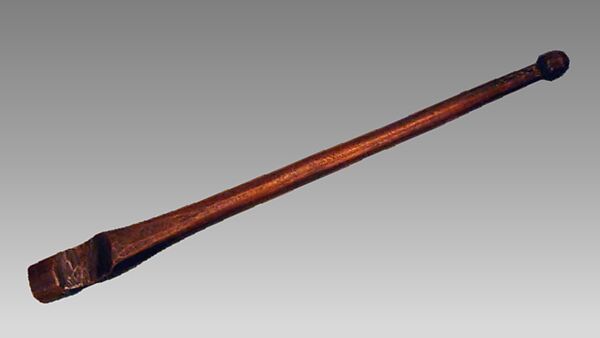 Kaˀnohko'wō  (Water Drum), Wood, hide, Native American (Iroquois, possibly)