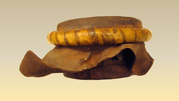 Kaˀnohko'wō  (Water Drum), Wood, hide, Native American (Iroquois, possibly) 