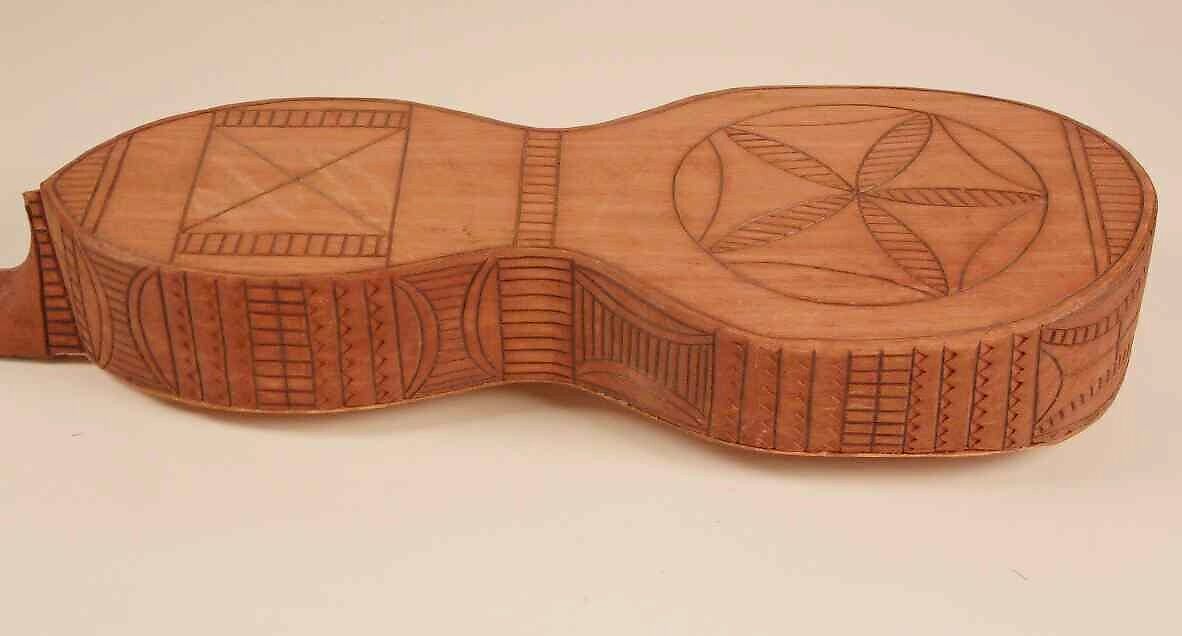 Jíbaro Guitar, Wood, Native American (Puerto Rico)