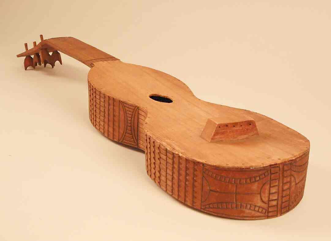 Jíbaro Guitar, Wood, Native American (Puerto Rico)