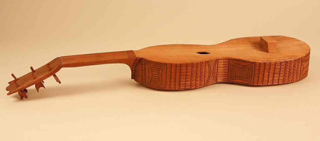 Jíbaro Guitar, Wood, Native American (Puerto Rico)