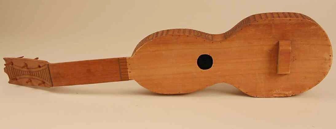 Jíbaro Guitar, Wood, Native American (Puerto Rico)