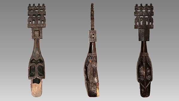 Dhodro Banam, Wood, hide, gut, metal, Indian (Santal group of Munda people)