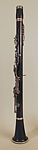 Clarinet, Henri Selmer (Paris), Wood, ebonite, metal silver plated, nickel-silver, French
