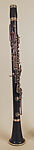 Clarinet, Henri Selmer (Paris), Wood, ebonite, metal silver plated, nickel-silver, French