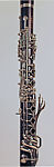 Clarinet in B-flat, Henri Selmer (Paris), African blackwood, nickel-silver, French