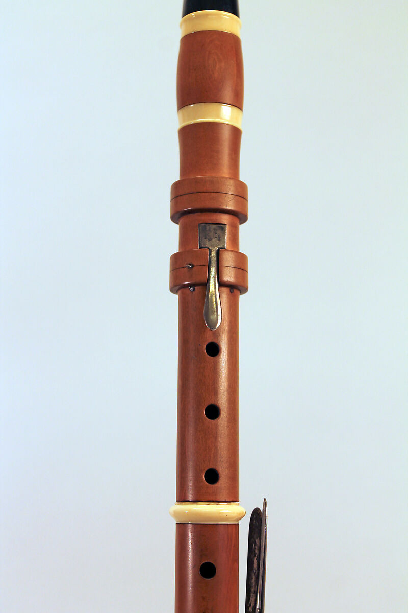 Clarinet in C, Unknown  , France, Boxwood, ebony, silver, ivory, French