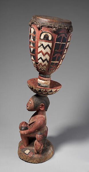 Timba, Wood, polychrome, Baga people