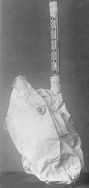 Ney-Anbān, Wood, cane, goat or kidskin, Persian Gulf