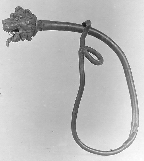 Serpon En Metallo, Attributed to Leopoldo Franciolini (Italian, Florence 1844–1920 Florence), metal (lead-tin alloy?), Italian