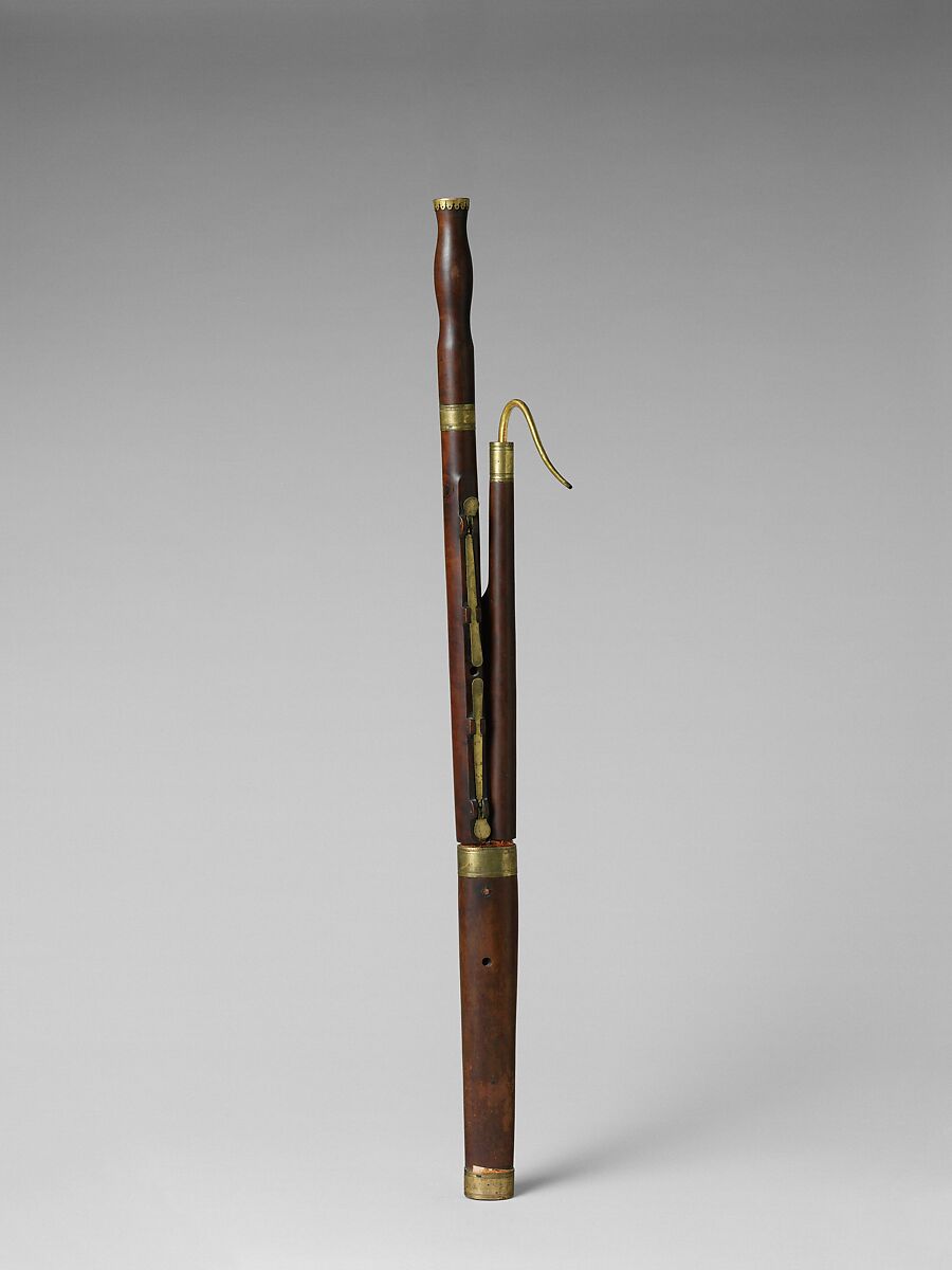Bassoon, Wolfgang Thomae (before 1771), Maple, brass, German
