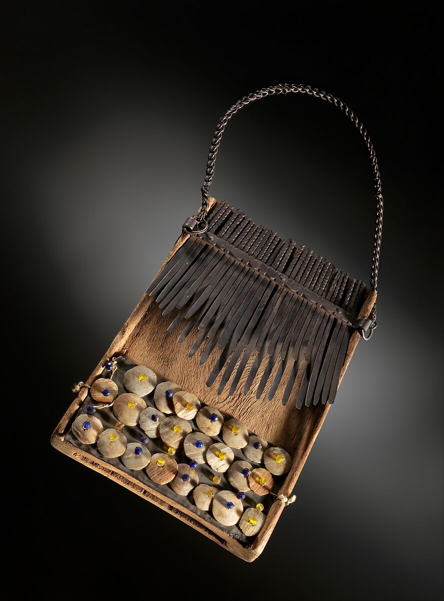 Nyonganyonga, Wood, shell, metal, beads, Possibly Barwe People 