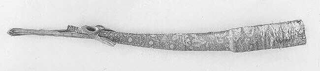 Horn, Ivory, lizard (Nile monitor)  skin, possibly Mvuba people