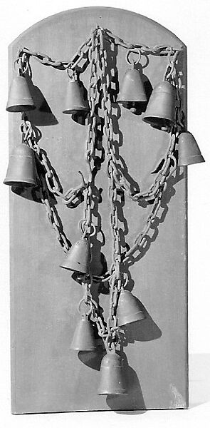 Tabla (Camel Bells), Metal, wood, Egyptian 