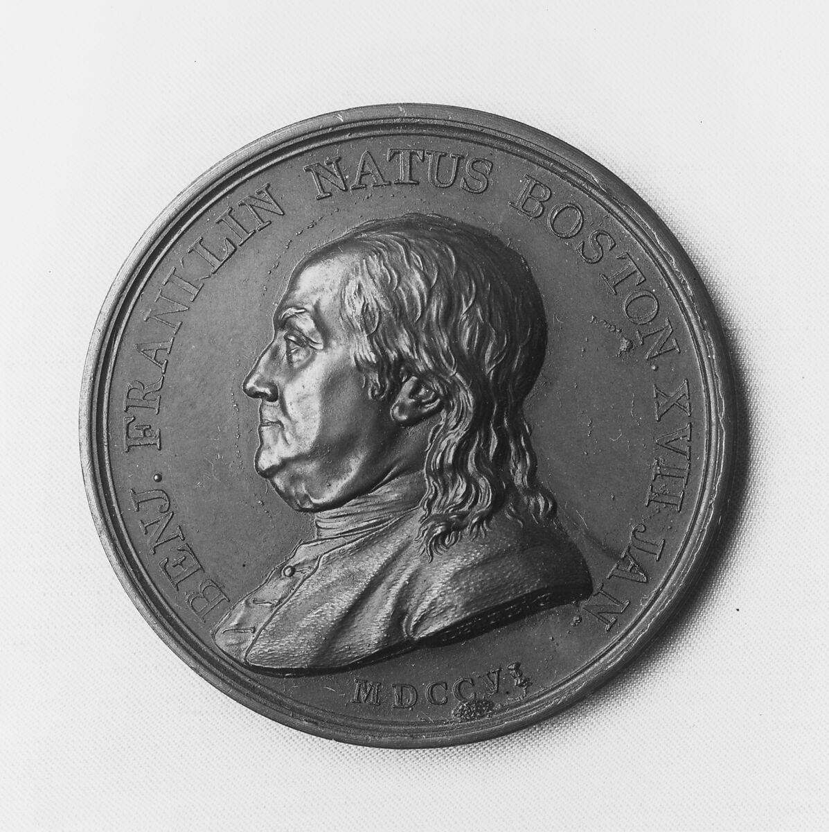 Medallion, Augustin Dupré (French, Saint-Etienne 1748–1833 Armentières-en-Brie), Bronze