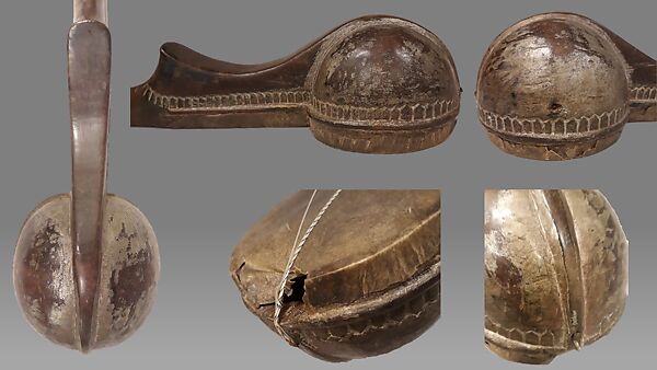 Lute, Wood, hide, Chinese (Tibetan)