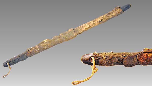 Drum, Wood, skin, Russian (Siberian)