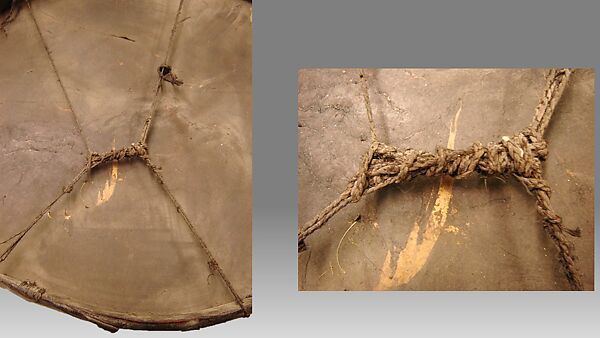 Drum, Wood, skin, Russian (Siberian)