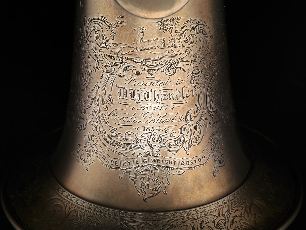 Keyed Bugle, Elbridge G. Wright (Ashby, Massachusetts 1811–1871 Boston, Massachusetts), Silver, American