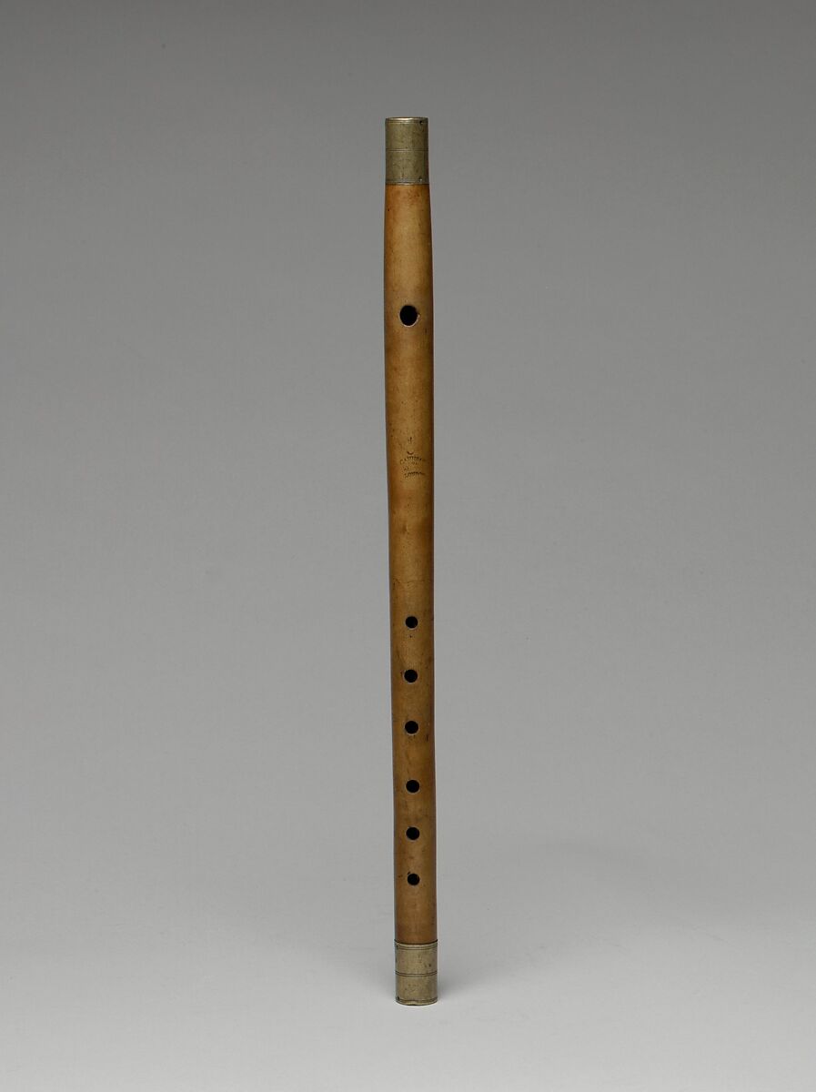 Fife, Thomas Cahusac, Sr. (British, London 1714–1798 London), Maple, brass, British 