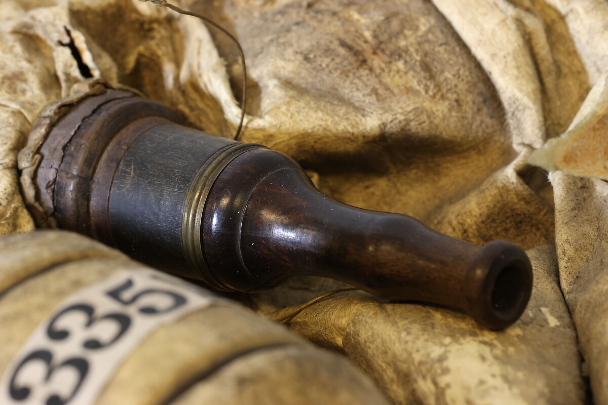 wood, horn, brass, goatskin, Hungarian or Slavonian
