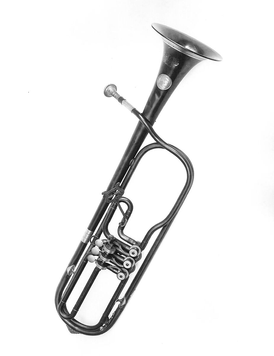 Tenor Valve Trombone in B-flat, Pietro Borsari (active late 19th century), Brass, nickel-silver, Italian