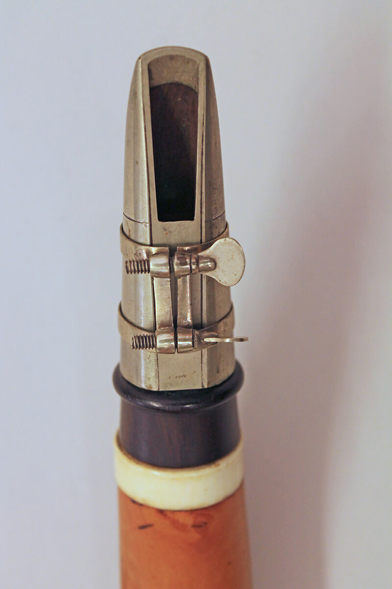Alto Clarinet in E-flat, Johann Friedrich Wilhelm Wernicke (German, fl. 1849–1870), Boxwood, brass, German