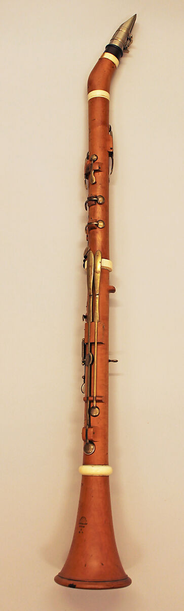 Alto Clarinet in E-flat, Johann Friedrich Wilhelm Wernicke (German, fl. 1849–1870), Boxwood, brass, German 