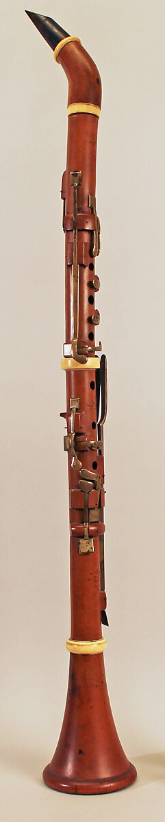 Clarinet in F, August T. A. Knochenhauer (German, born Potsdam 1796 active Berlin 1826–66), various materials, German 