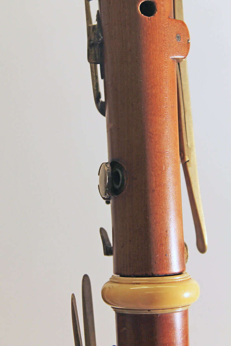 Clarinet in C, Richard Bilton (active 1826–1856), wood, ivory, brass, British