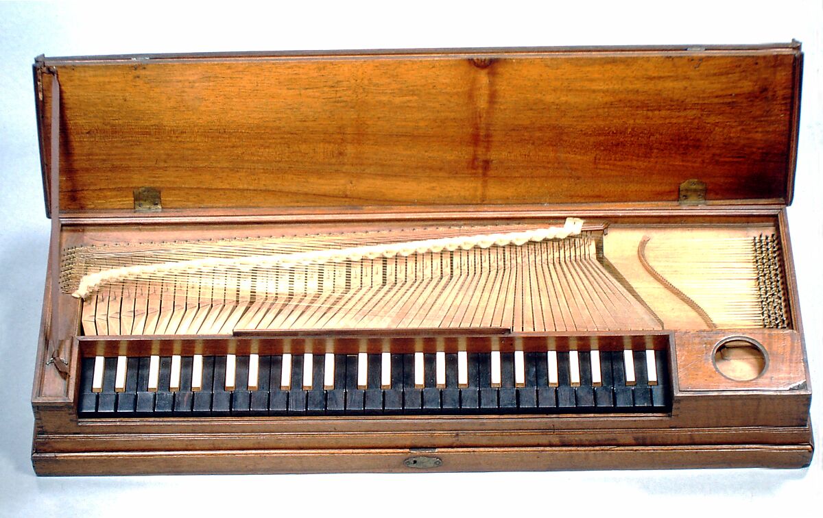 Clavichord, School of Johann Heinrich Gräbner (German, Dresden ca. 1700–ca. 1777 Dresden), Wood, German