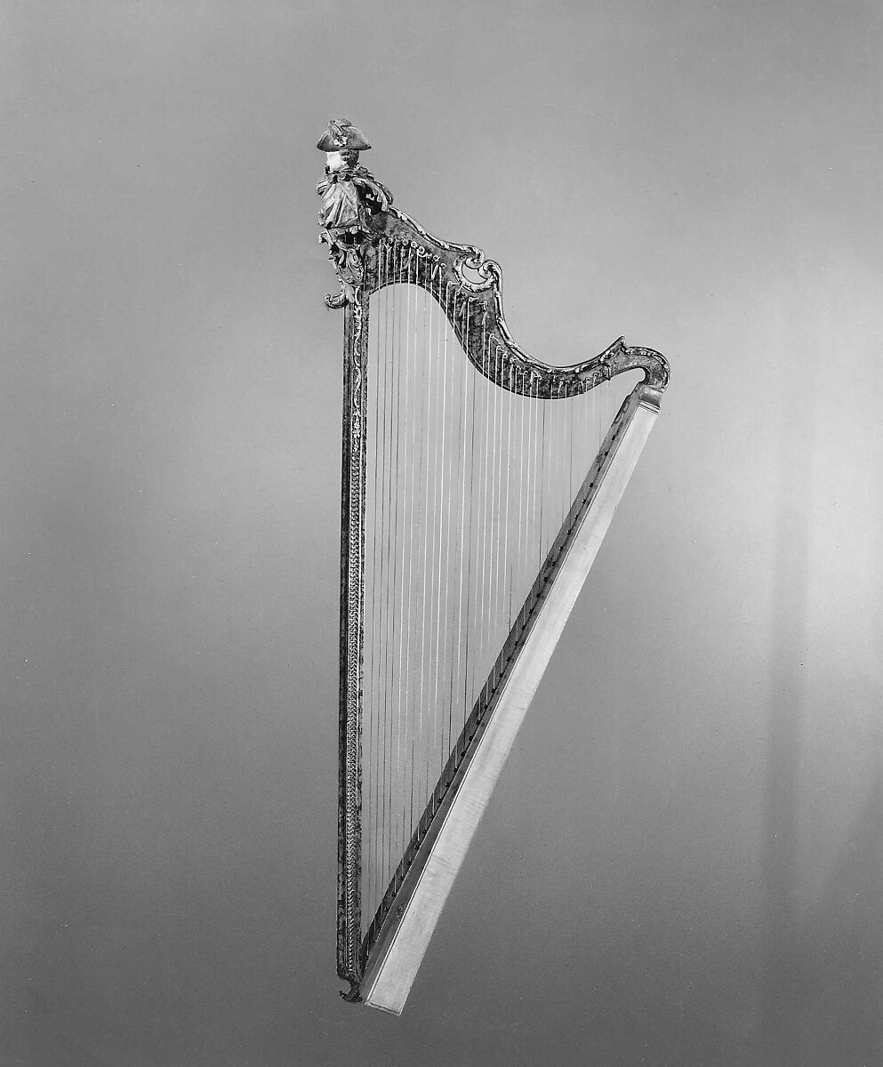 Hooked Harp, Maple, various materials, Austrian