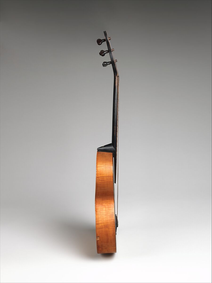 Guitar, Johann Anton Stauffer (Austrian), Spruce, maple, Austrian