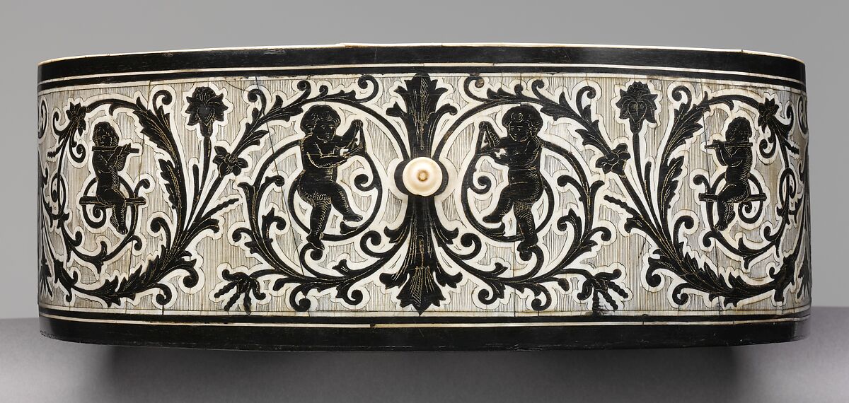 Guitar, Spruce, ebony, ivory, tortoiseshell, mother-of-pearl, brass, Italian